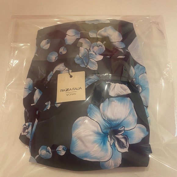 Piazza Italia Woman’s Verde Top Sleeveless Size Large - Picture 8 of 8